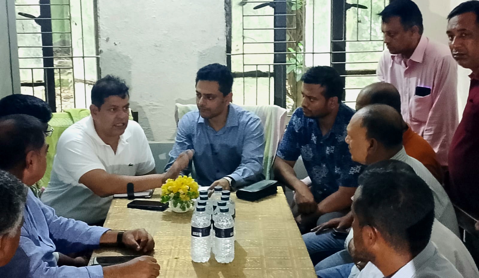 রূপগঞ্জে ভুলতা উপস্বাস্থ্য কেন্দ্র পরিদর্শন এমপি দিপু ভুঁইয়ার